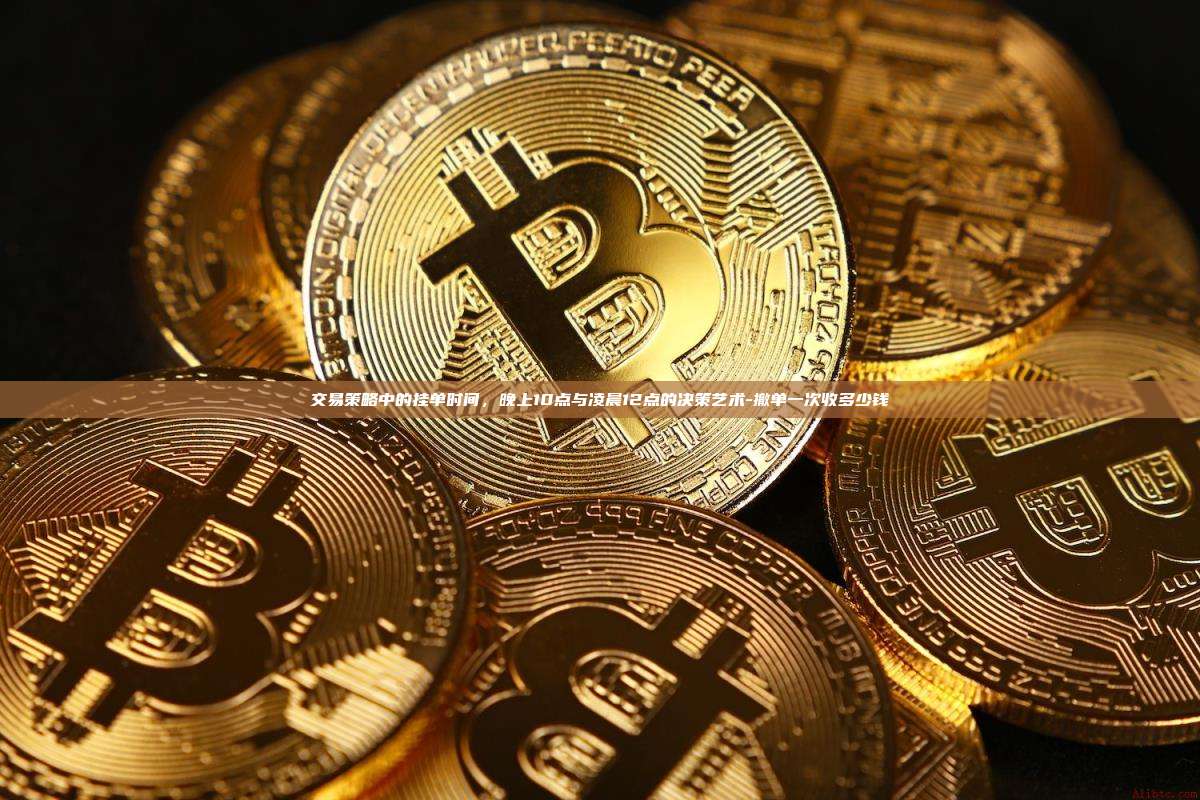 交易策略中的挂单时间，晚上10点与凌晨12点的决策艺术-撤单一次收多少钱